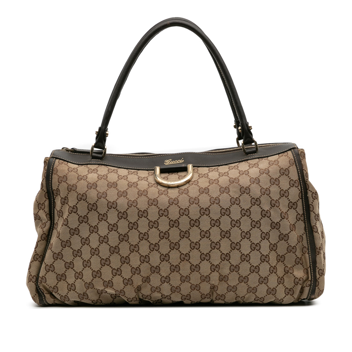 GG Canvas Abbey D Ring Tote