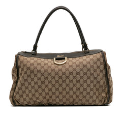GG Canvas Abbey D Ring Tote