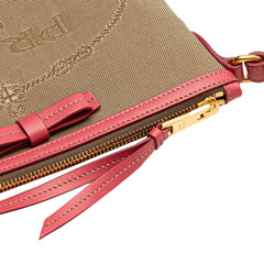 Canvas Canapa Logo Bow Crossbody