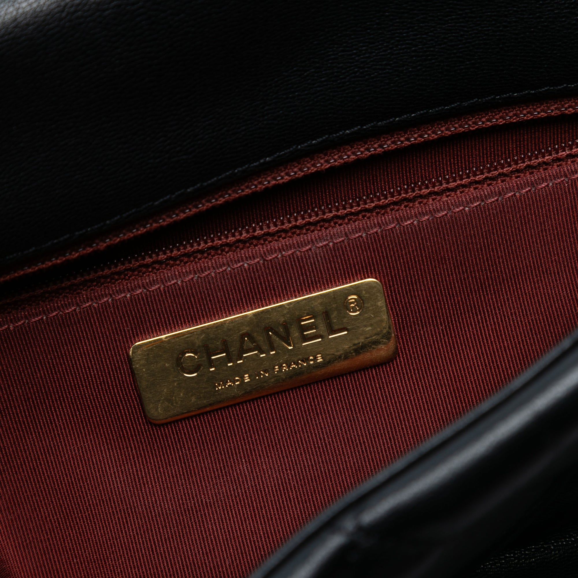 Large Lambskin 19 Flap