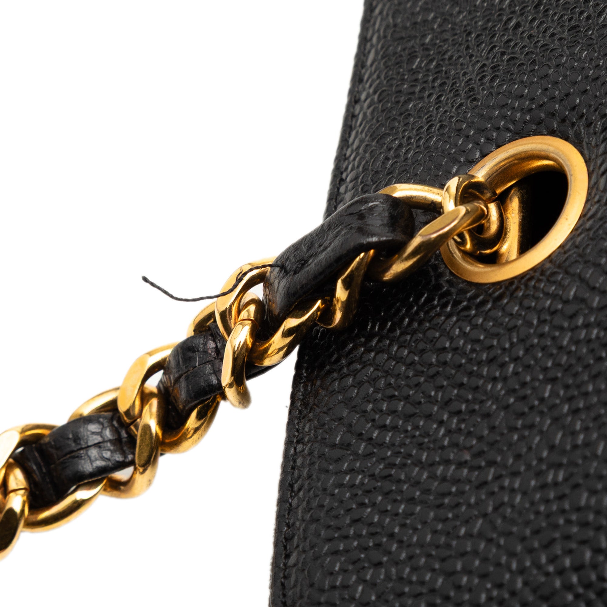 CC Caviar Shoulder Bag