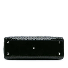 Large Patent Cannage Lady Dior