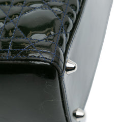Large Patent Cannage Lady Dior