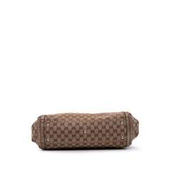 Large GG Canvas Bella Satchel