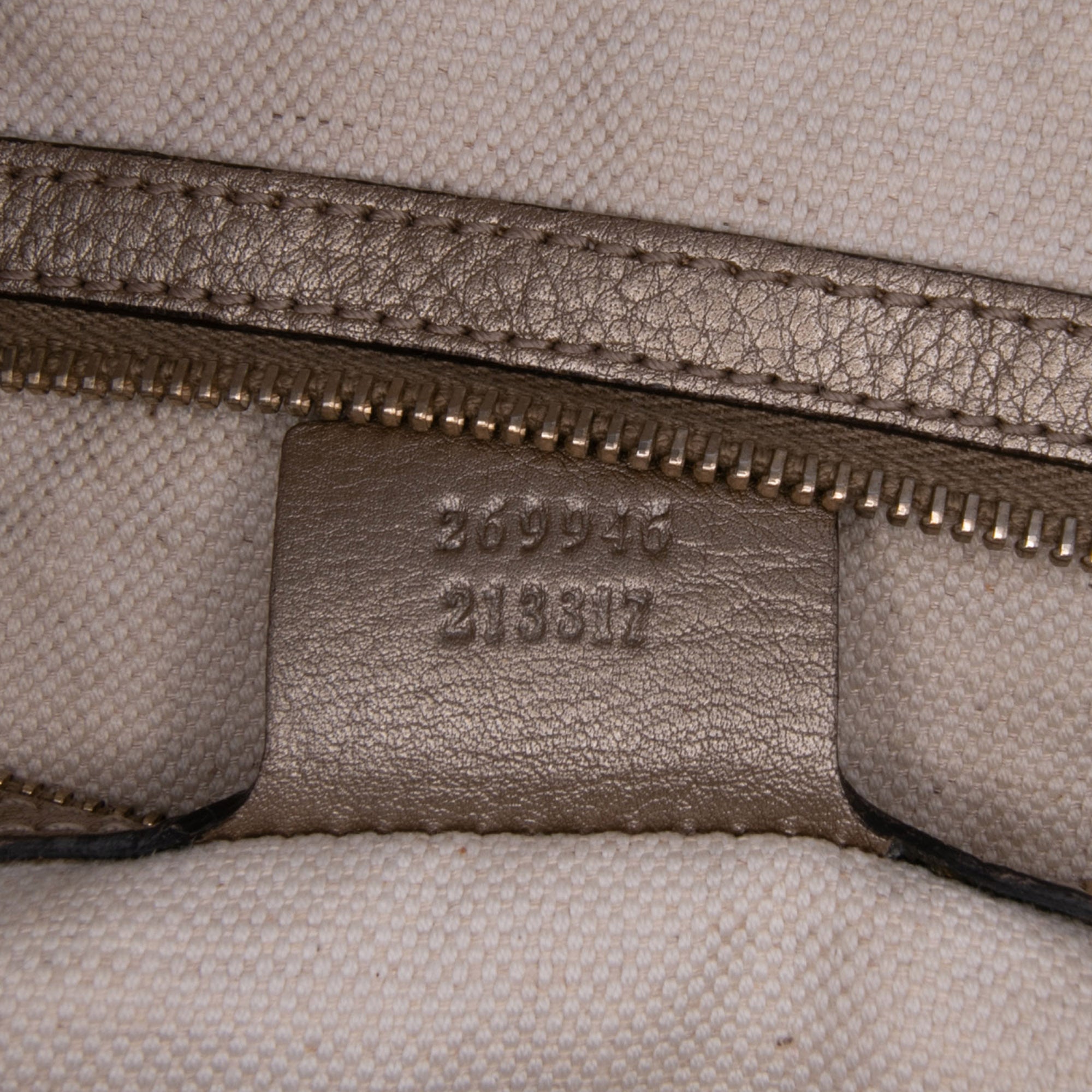 Large GG Canvas Bella Satchel