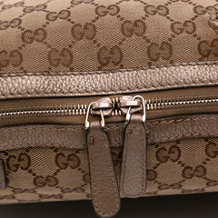 Large GG Canvas Bella Satchel