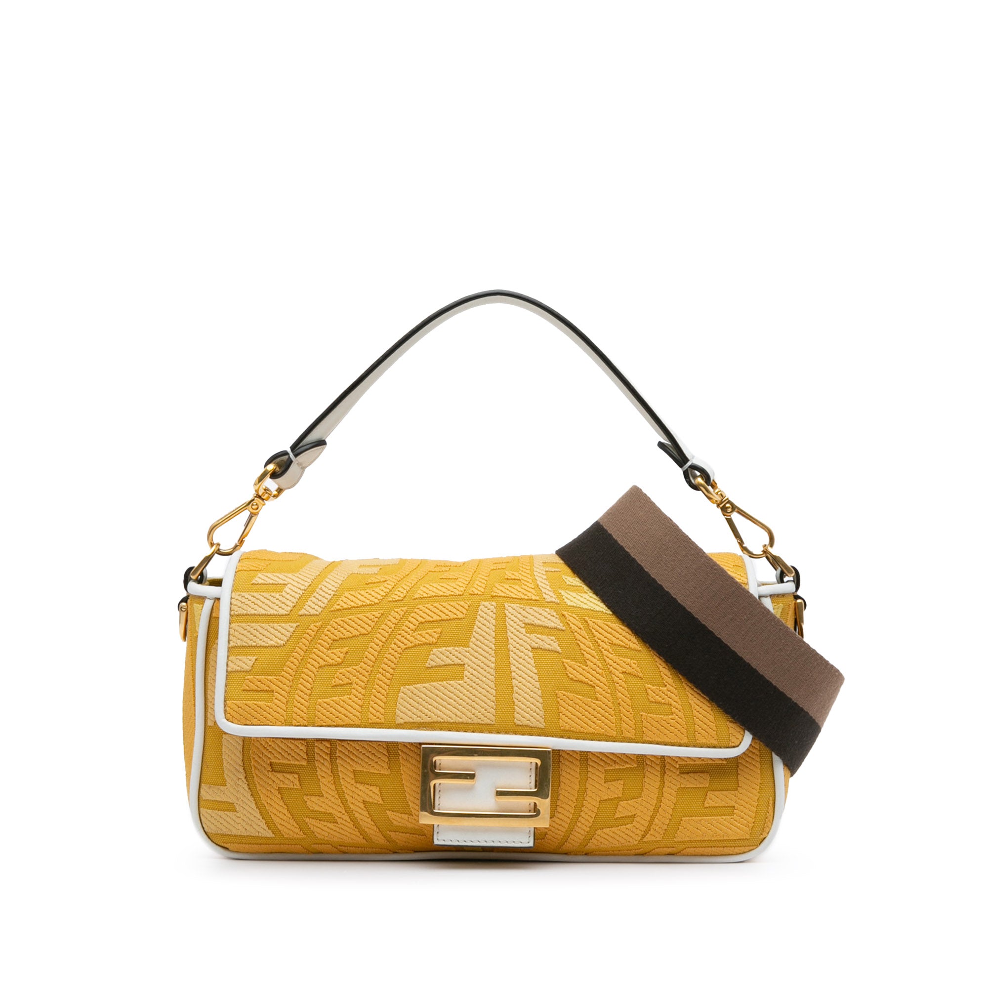 Sarah Coleman FF Canvas Fisheye  Baguette Satchel_0