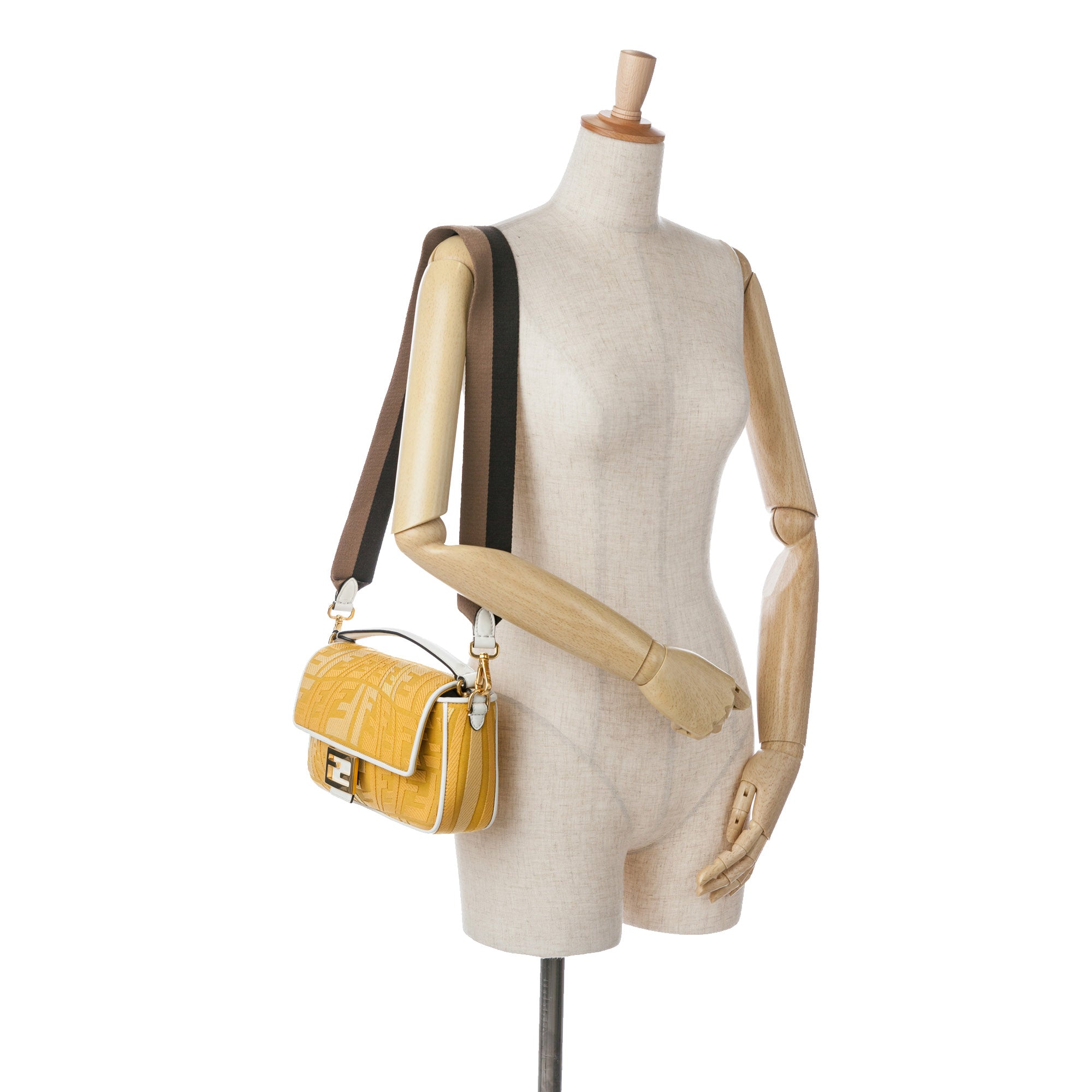 Sarah Coleman FF Canvas Fisheye  Baguette Satchel_7