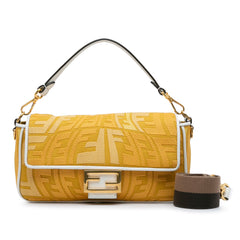 Sarah Coleman FF Canvas Fisheye  Baguette Satchel