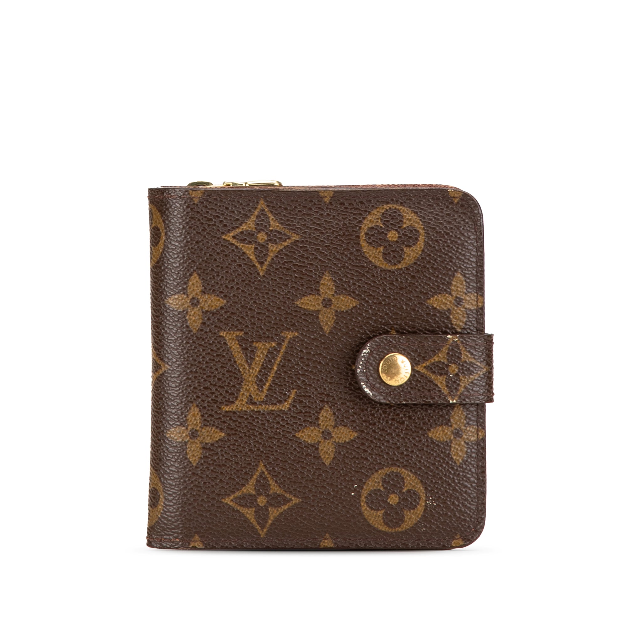 Monogram Bi-Fold Compact Wallet