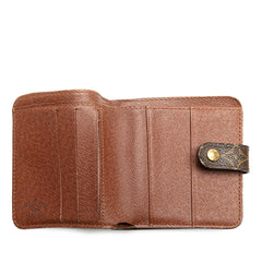 Monogram Bi-Fold Compact Wallet