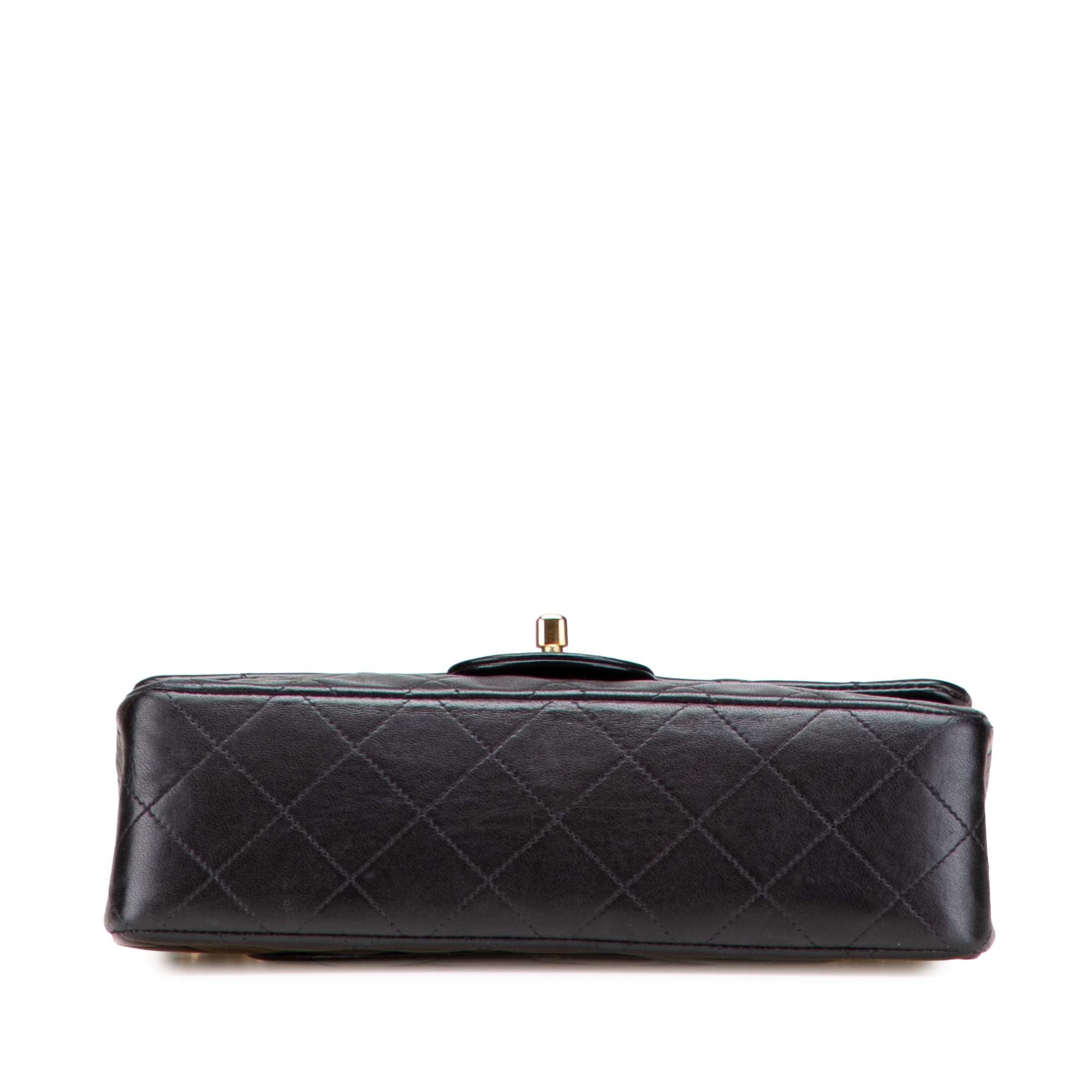 Small Classic Lambskin Double Flap