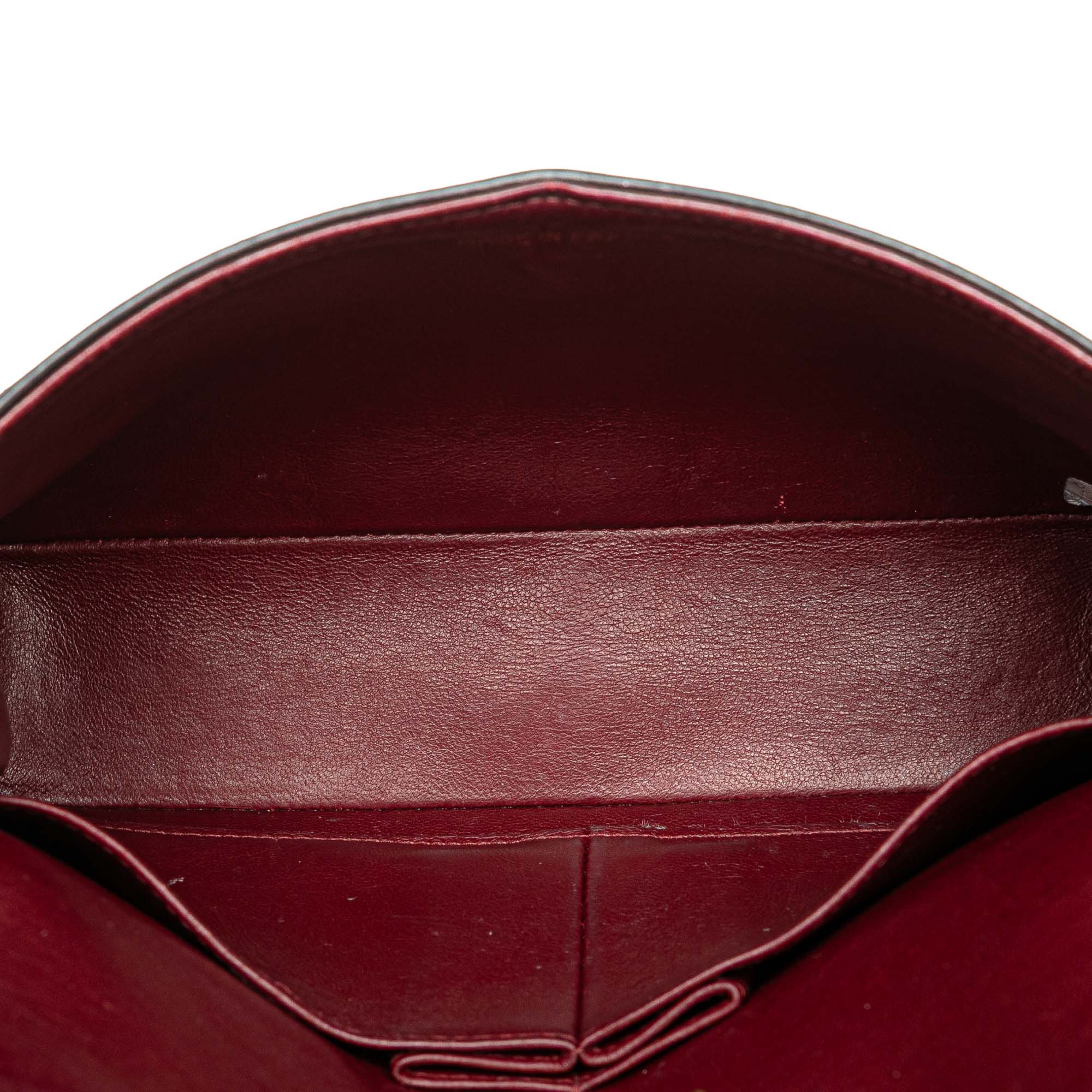 Small Classic Lambskin Double Flap