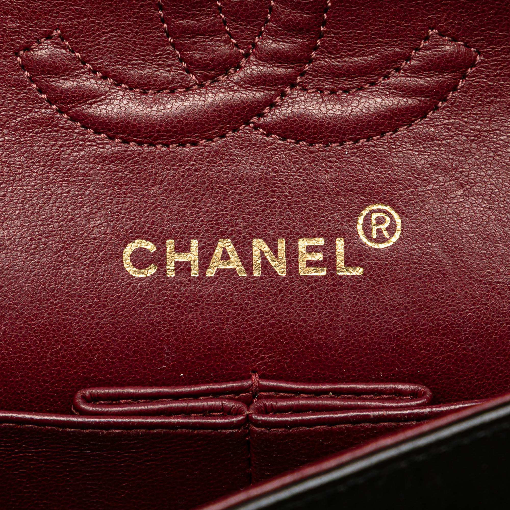 Small Classic Lambskin Double Flap