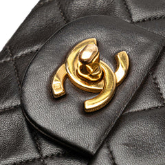 Small Classic Lambskin Double Flap