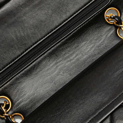 Small Classic Lambskin Double Flap