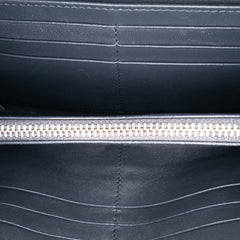 Metallic Patent Microcannage Diorama Wallet on Chain