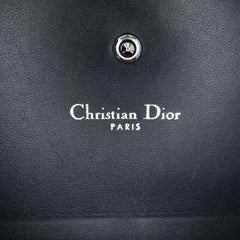 Metallic Patent Microcannage Diorama Wallet on Chain