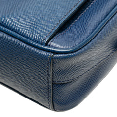Saffiano Push Lock Pocket Camera Bag