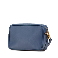 Saffiano Push Lock Pocket Camera Bag