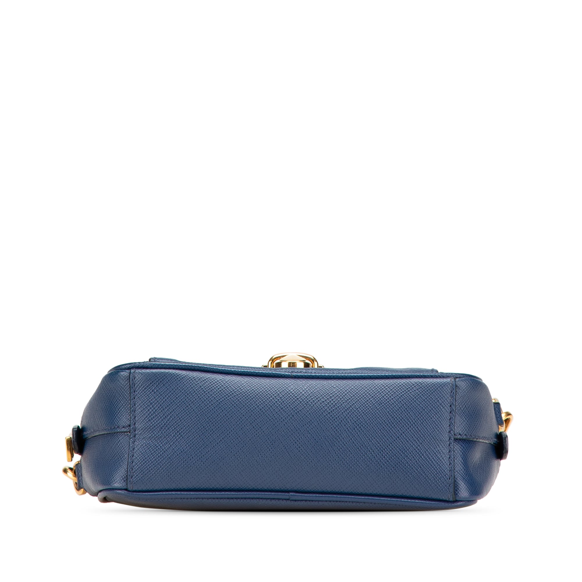 Saffiano Push Lock Pocket Camera Bag