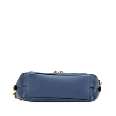 Saffiano Push Lock Pocket Camera Bag