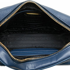 Saffiano Push Lock Pocket Camera Bag