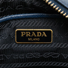 Saffiano Push Lock Pocket Camera Bag