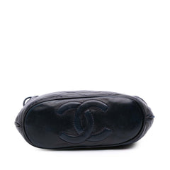 CC Quilted Lambskin Tassel Crossbody