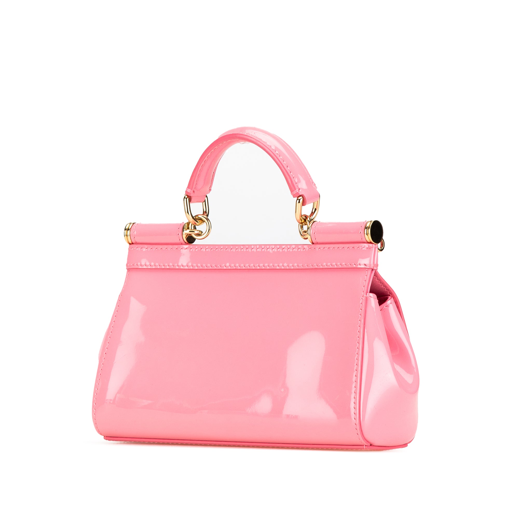 Mini Miss Sicily Patent Satchel