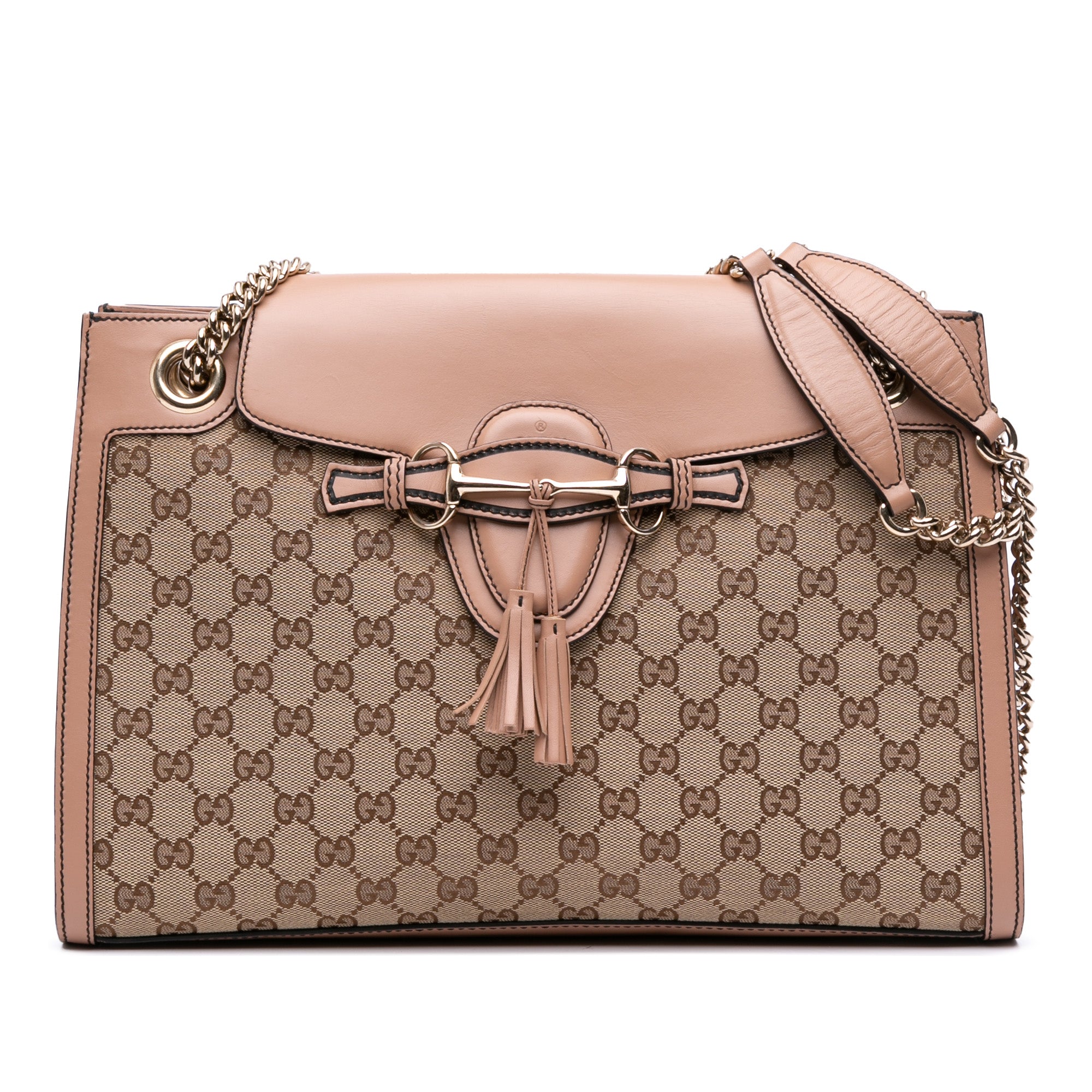 Large GG Canvas Emily Shoulder Bag