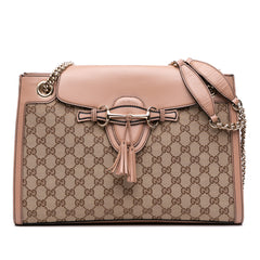 Large GG Canvas Emily Shoulder Bag