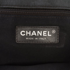 Large Iridescent Quilted Calfskin Coco Pleats Flap