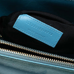 Small Leather Sac De Jour Satchel