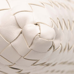 Small Calfskin Intrecciato Hop Hobo