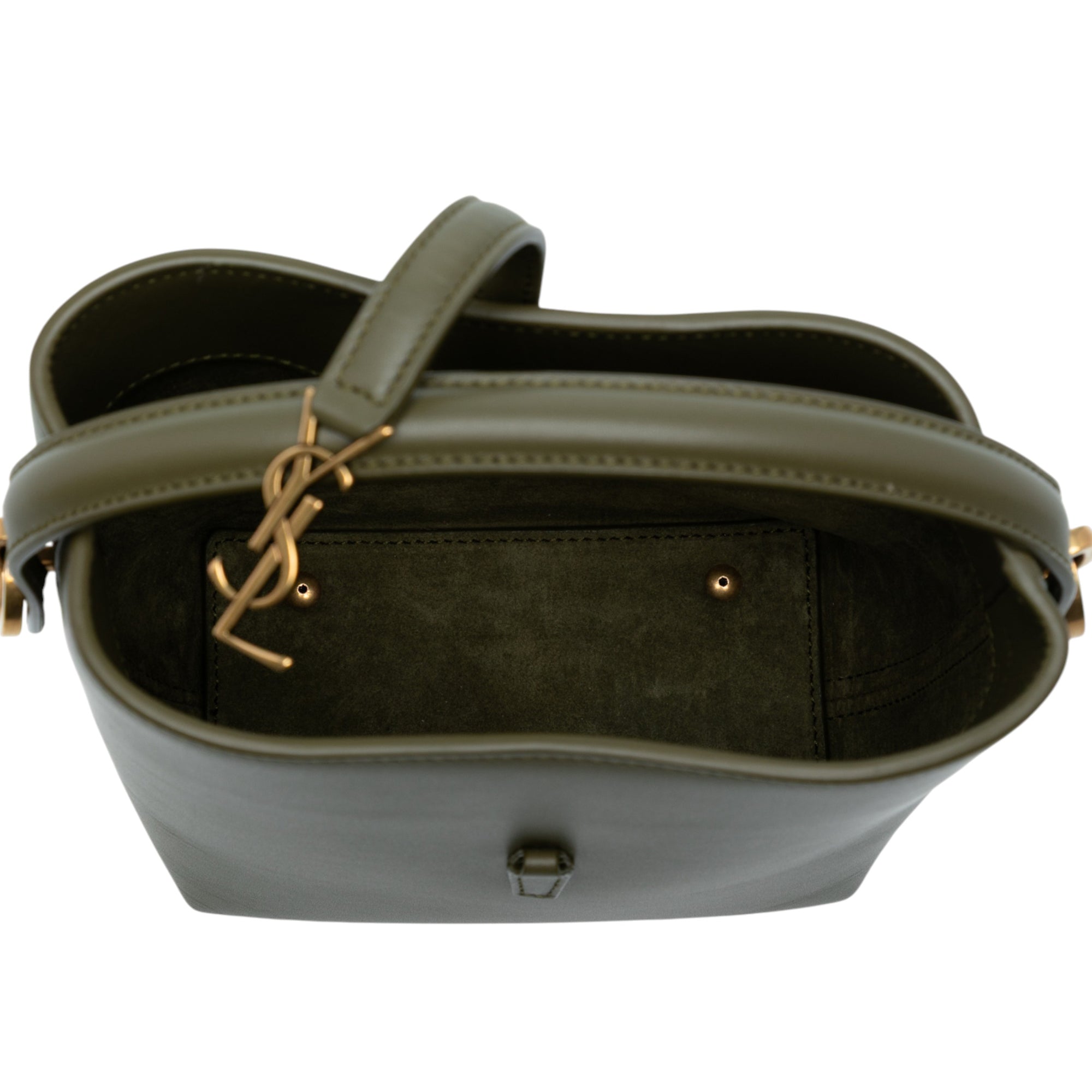 Mini Shiny Calfskin Le 37 Bucket Bag