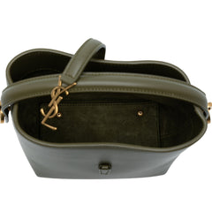 Mini Shiny Calfskin Le 37 Bucket Bag