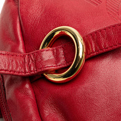 Leather Anagram Crossbody