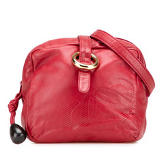Leather Anagram Crossbody