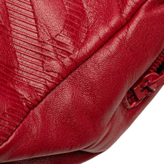 Leather Anagram Crossbody
