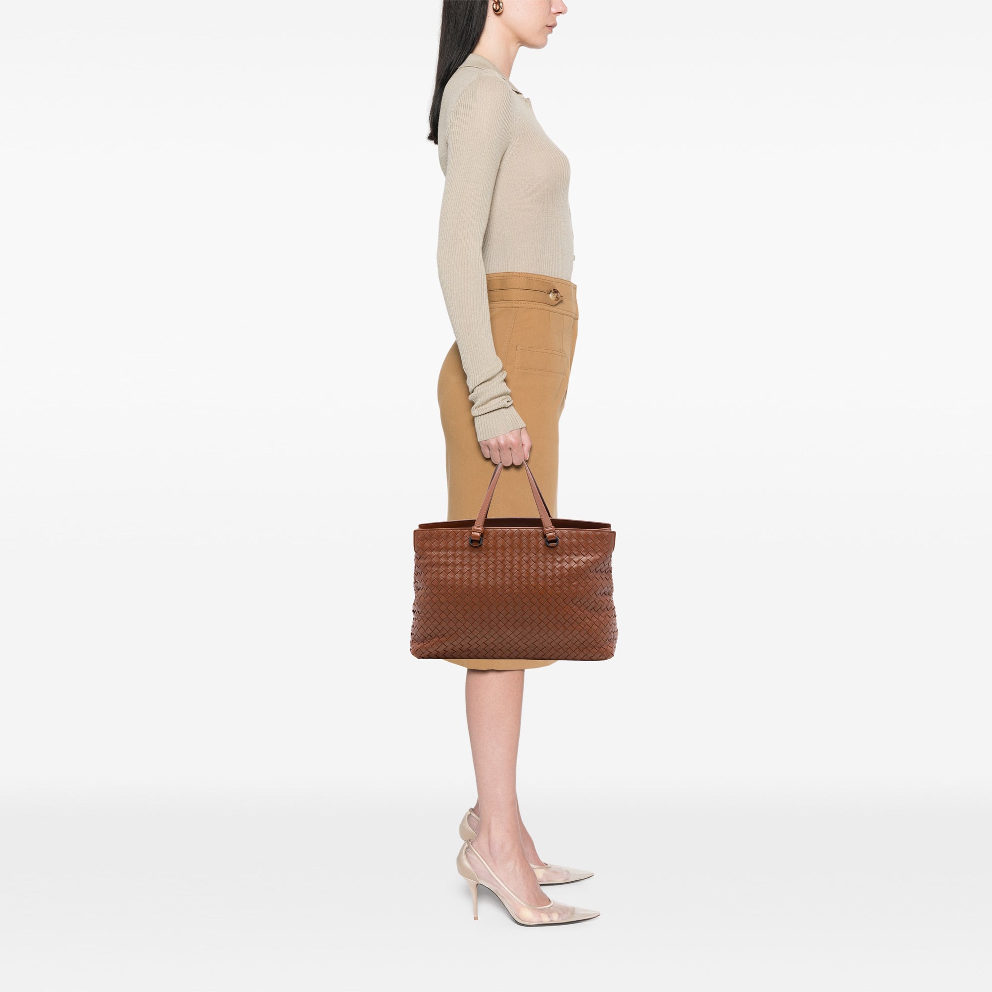 Nappa Intrecciato Tote