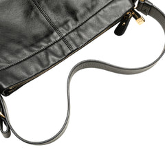 Leather Vara Shoulder Bag
