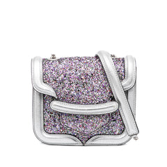 Mini Metallic Glitter Heroine Crossbody