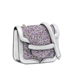 Mini Metallic Glitter Heroine Crossbody