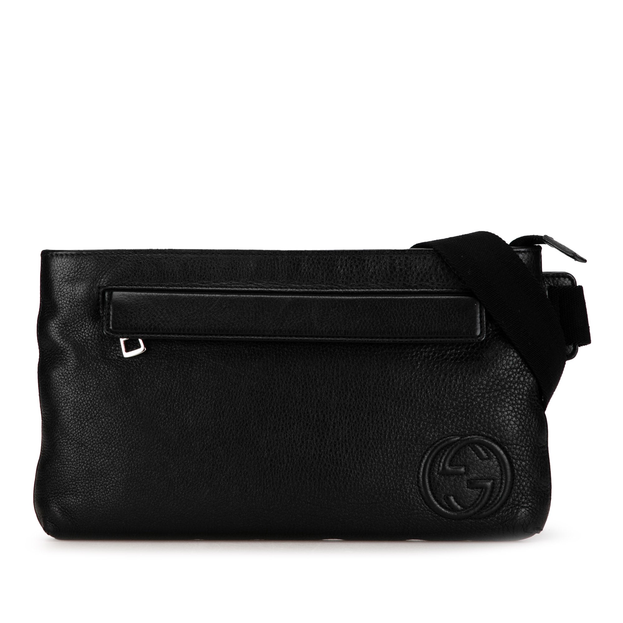 Leather Soho Zip Belt Bag