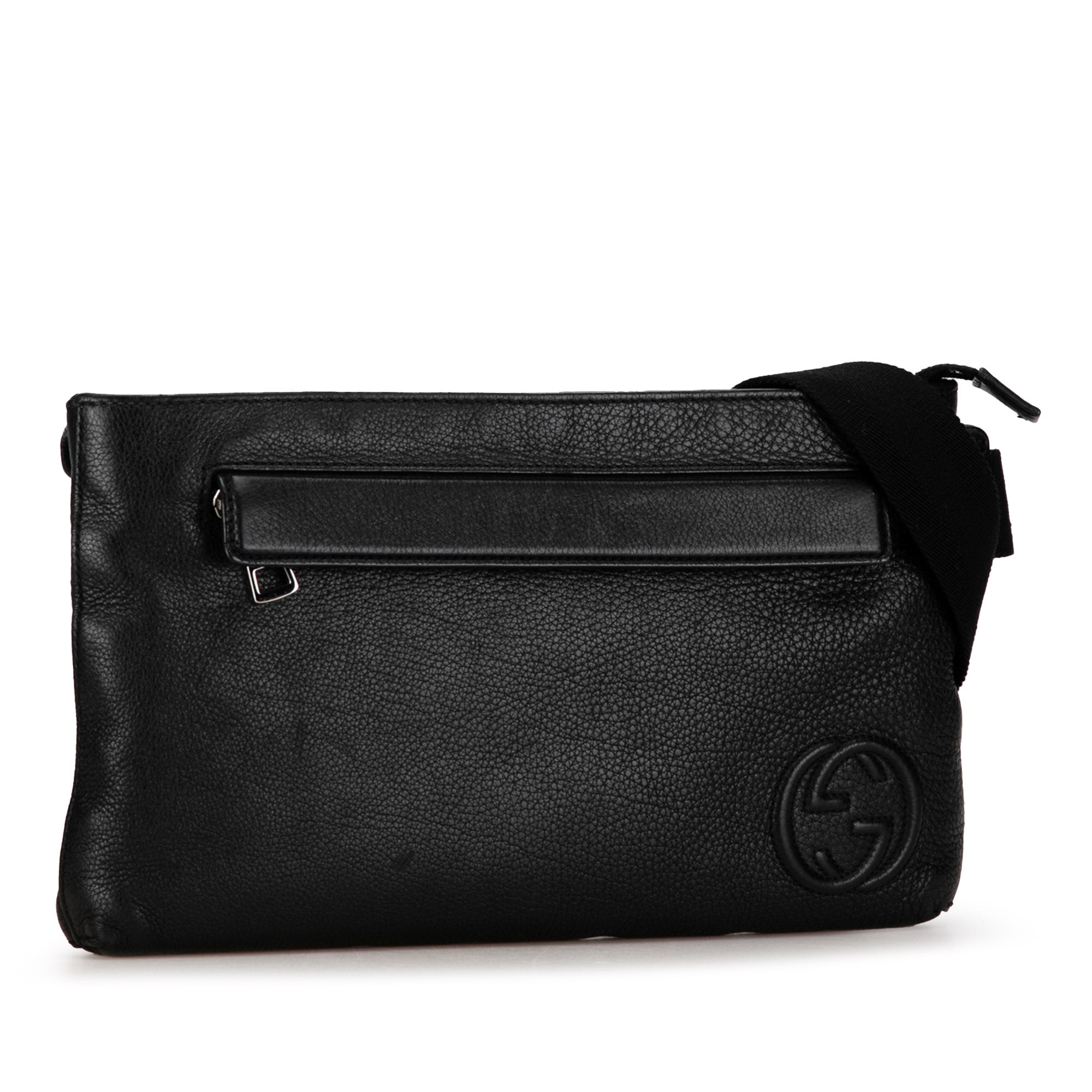 Leather Soho Zip Belt Bag