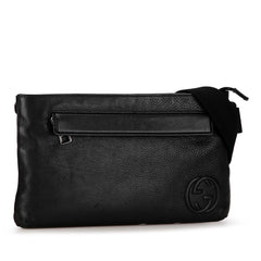 Leather Soho Zip Belt Bag