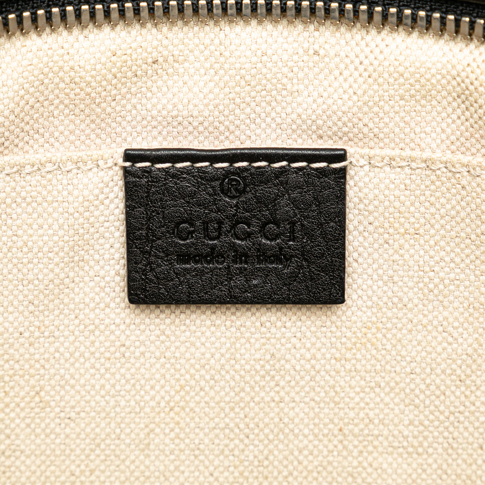 Leather Soho Zip Belt Bag