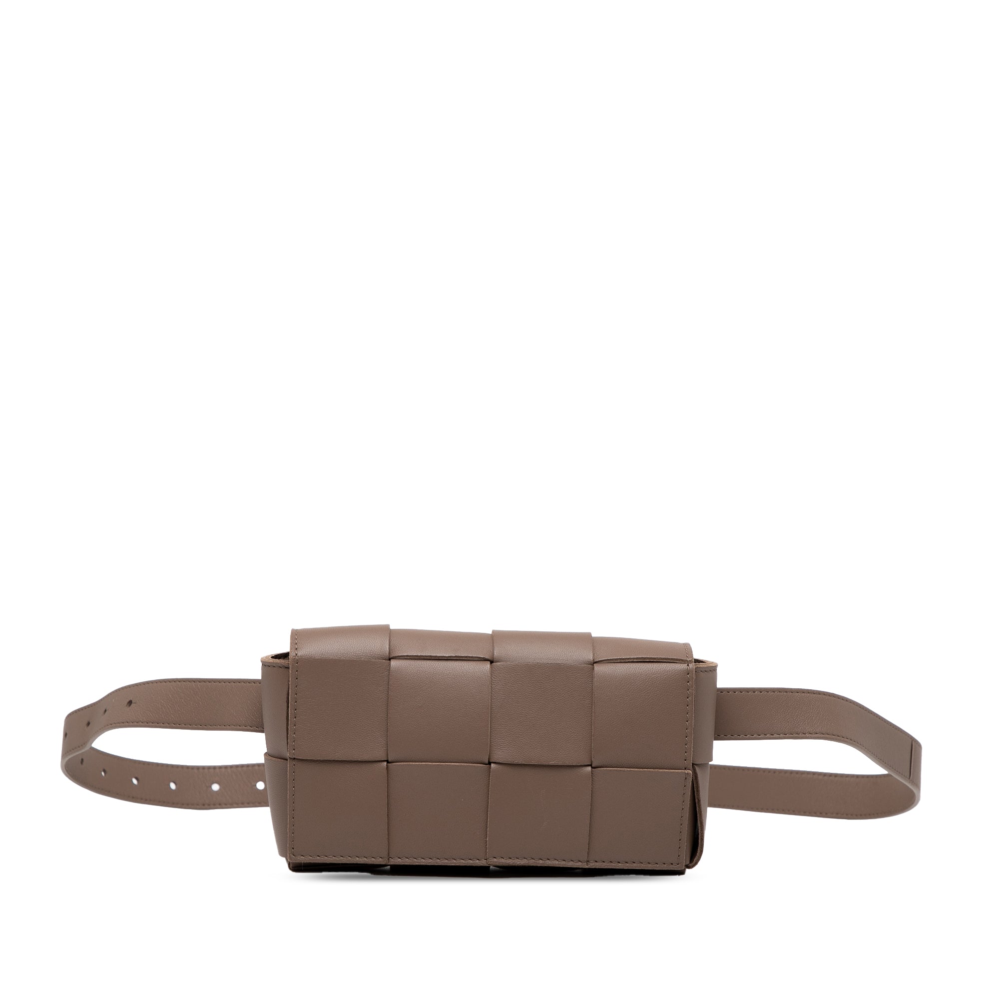Mini Nappa Intrecciato Cassette Belt Bag