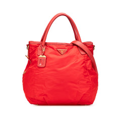 Vitello Daino Trimmed Tessuto Satchel